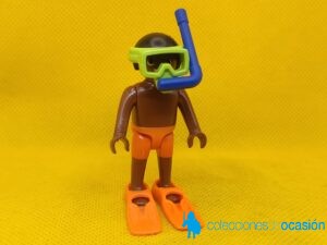 Playmobil Niño negro buceador
