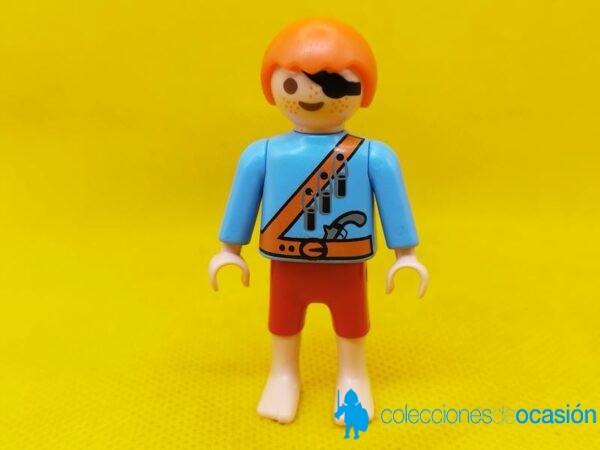 Playmobil Niño pirata con parche, marinero, grumete