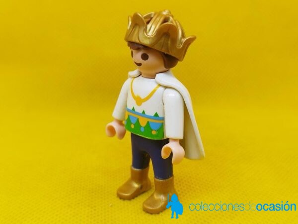 Playmobil Niño príncipe con capa y corona - Imagen 2