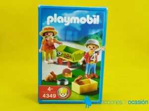 Playmobil Niños con conejos y erizo REF 4349