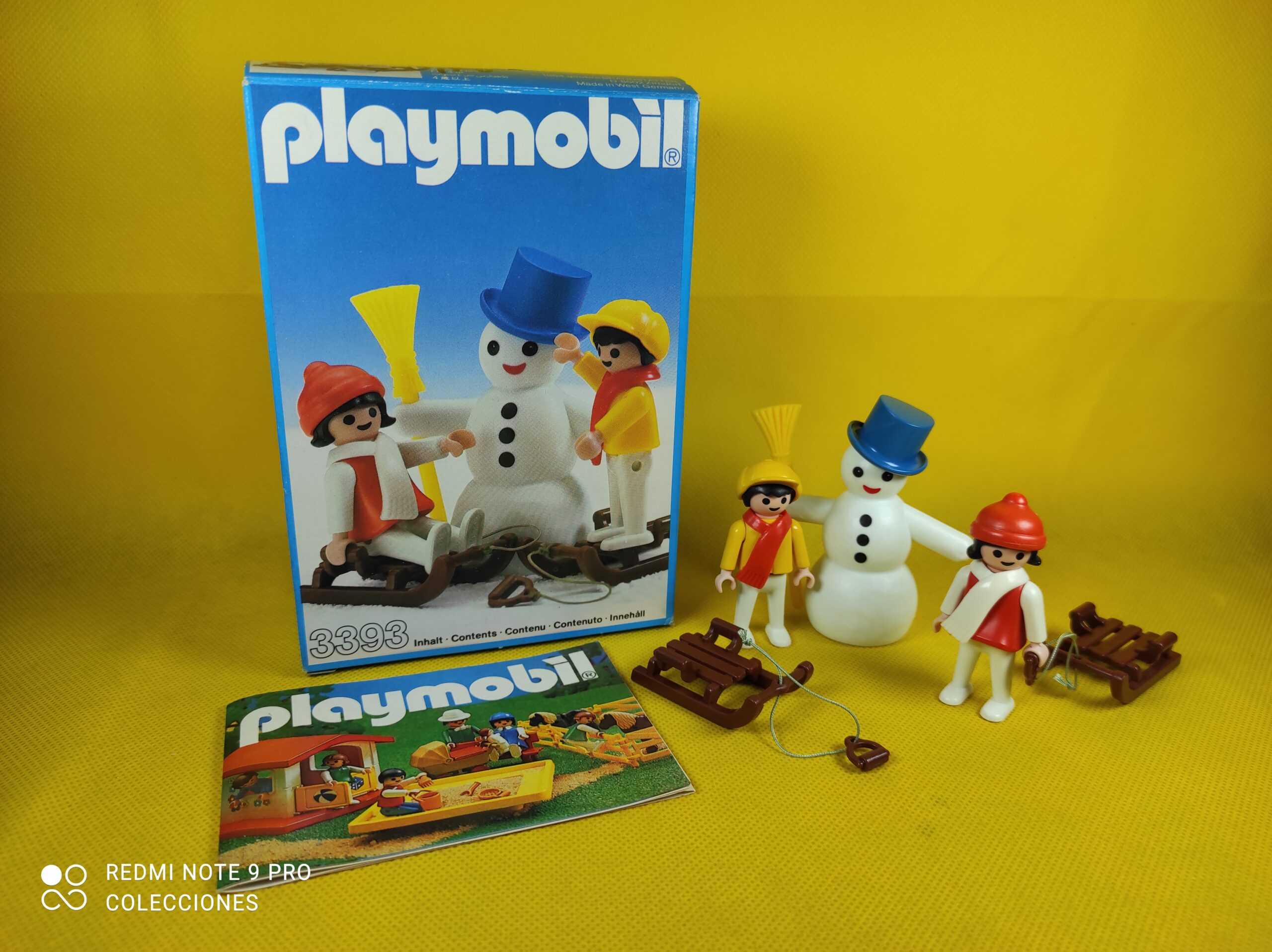 Muñeco de cheap nieve playmobil