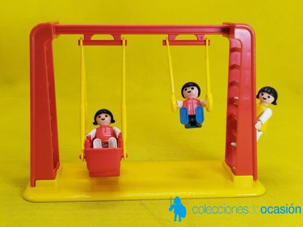 Playmobil Niños en columpio de parque infantil - Imagen 2