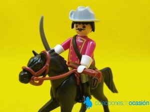 Playmobil Oficial confederado con caballo