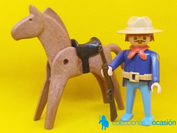 Playmobil Oficial de caballería de la Unión, yanqui - Imagen 3