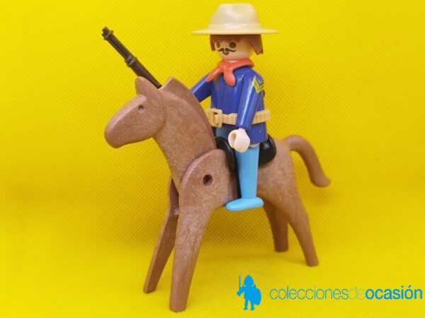 Playmobil Oficial de caballería de la Unión, yanqui - Imagen 2