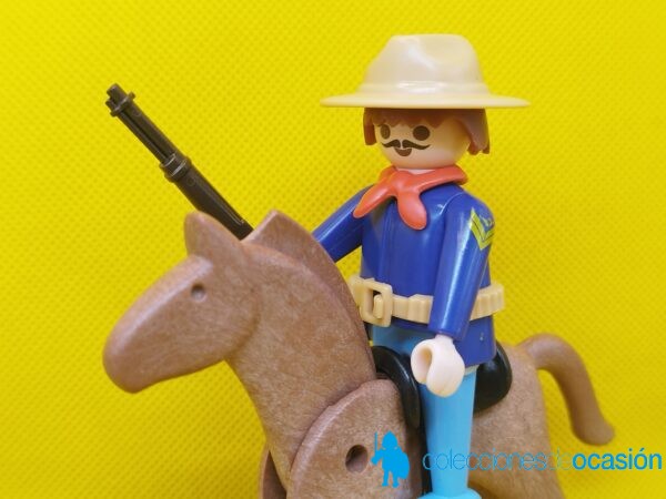 Playmobil Oficial de caballería de la Unión, yanqui