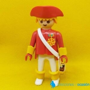 Playmobil Oficial napoleónico con medalla, click de manos fijas