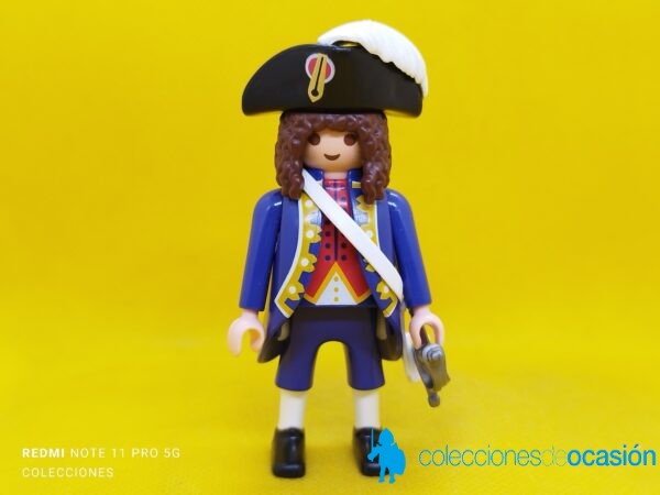Playmobil Oficial francés, soldado napoleónico