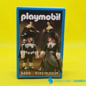 Playmobil Oopjen y Marten Soolmans retratos de Rembrandt REF 9483
