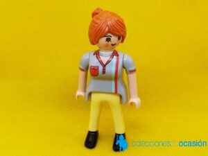 Playmobil Operaria de supermercado, operaria de gasolinera