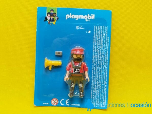 Playmobil Operario con megáfono colección profesiones