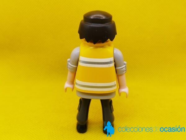 Playmobil Operario con micro y chaleco de alta visibilidad - Image 4