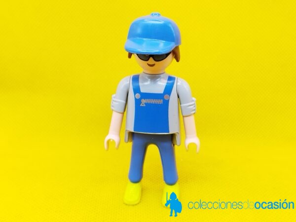 Playmobil Operario con peto y gorra