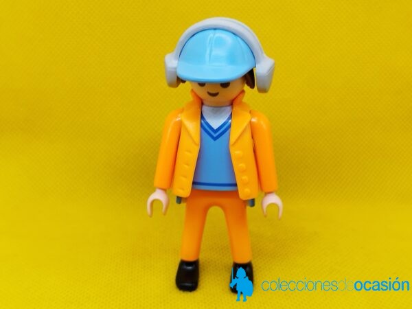 Playmobil Operario con protecciones auditivas
