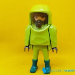 Playmobil Operario con traje para tratar productos tóxicos