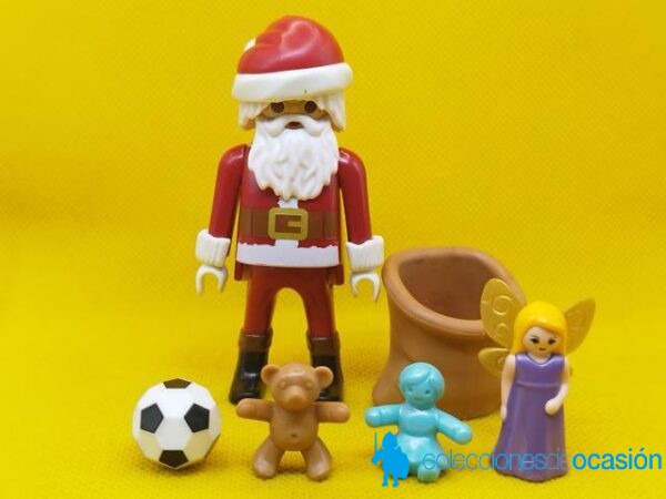 Playmobil Papá Noel con saco de juguetes, Santa Claus con saco de juguetes