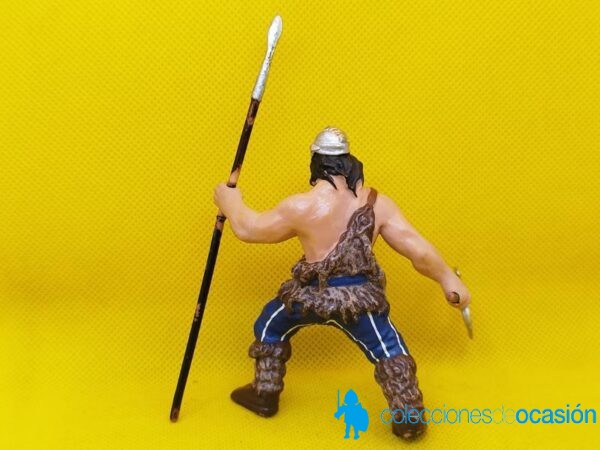 Papo Guerrero vikingo con lanza y hacha de combate - Imagen 2