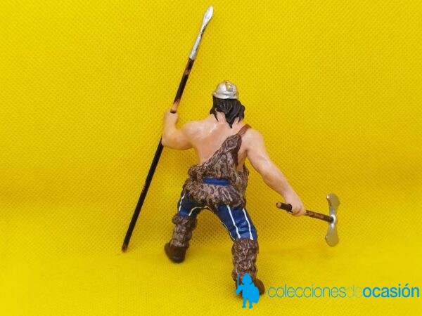 Papo Guerrero vikingo con lanza y hacha de combate - Imagen 3