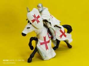 Papo caballero Cruzado a caballo