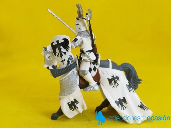 Papo caballero medieval con caballo - Imagen 4