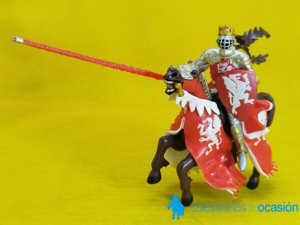 Papo caballero medieval de torneo - Imagen 2