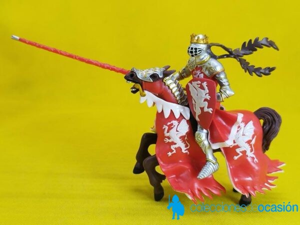Papo caballero medieval de torneo - Imagen 3