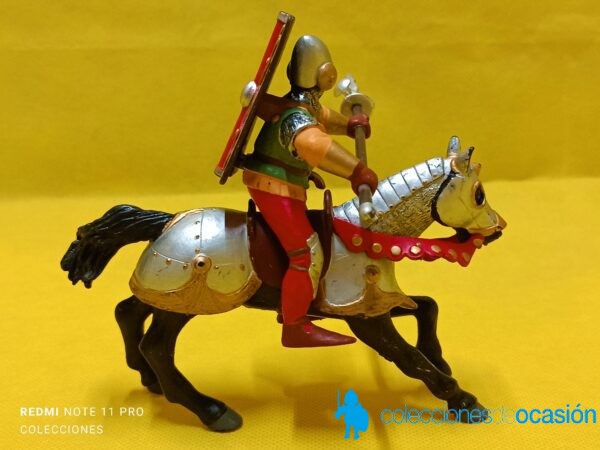 Papo soldado medieval a caballo - Imagen 3
