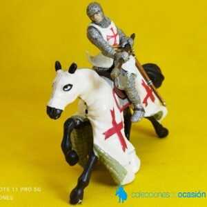 Papo templario con caballo