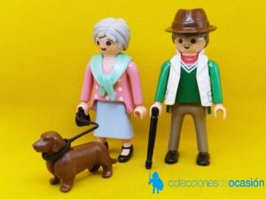 Playmobil Pareja de abuelos con perro