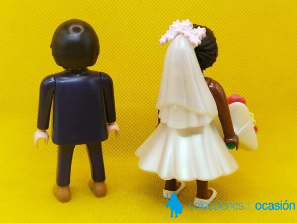 Playmobil Pareja de novios, recien casados con velo largo - Imagen 3