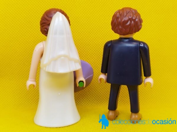 Playmobil Pareja de novios, recién casados con ramo - Imagen 3