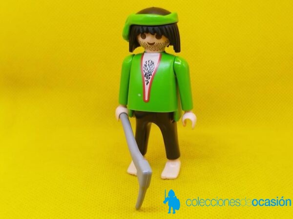 Playmobil Pastor, aldeano medieval, figura para Belén