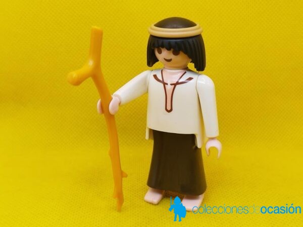 Playmobil Pastor, aldeano para Belén, campesino medieval