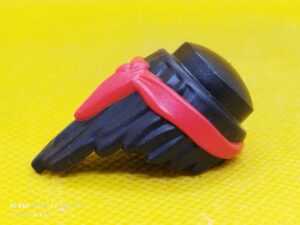 Playmobil Peluca pelo largo con pañuelo rojo