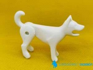 Playmobil Perro blanco, playmobil color
