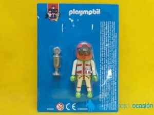 Playmobil Piloto de motos colección Planeta profesiones