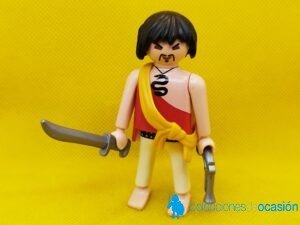 Playmobil Pirata asiático, pirata descalzo