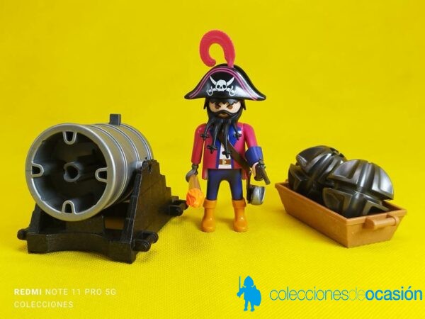 Playmobil Pirata con cañón big Berta REF 5730 - Imagen 2