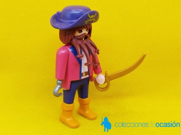 Playmobil Pirata con garfio y larga barba - Imagen 2