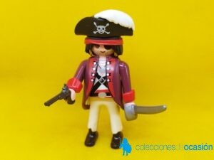 Playmobil Pirata con parche, corsario armado