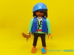Playmobil Pirata con pañuelo azul
