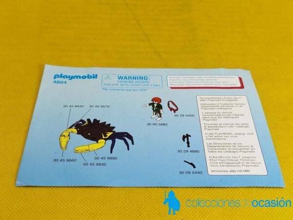 Playmobil Pirata fantasma con cangrejo fantasma REF 4804 - Imagen 6
