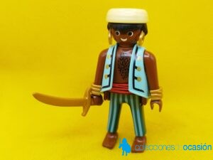 Playmobil Pirata negro, bucanero con pañuelo