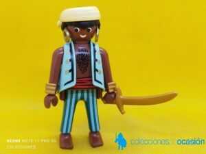 Playmobil Pirata negro, bucanero con pañuelo