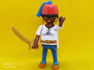 Playmobil Pirata negro, corsario