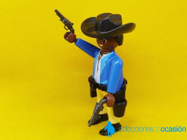 Playmobil Pistolero negro, vaquero, cowboy - Imagen 2
