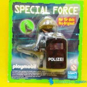 Playmobil Policía antidisturbios nuevo en blister