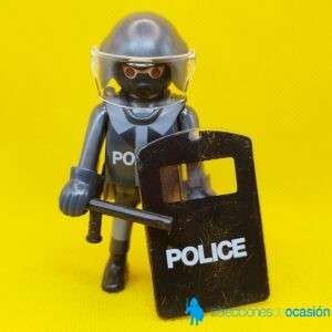 Playmobil Policía antidisturbios, policía de asalto
