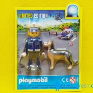 Playmobil Policía con perro edición limitada