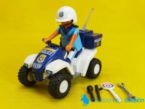 Playmobil Policía con quad REF 3655